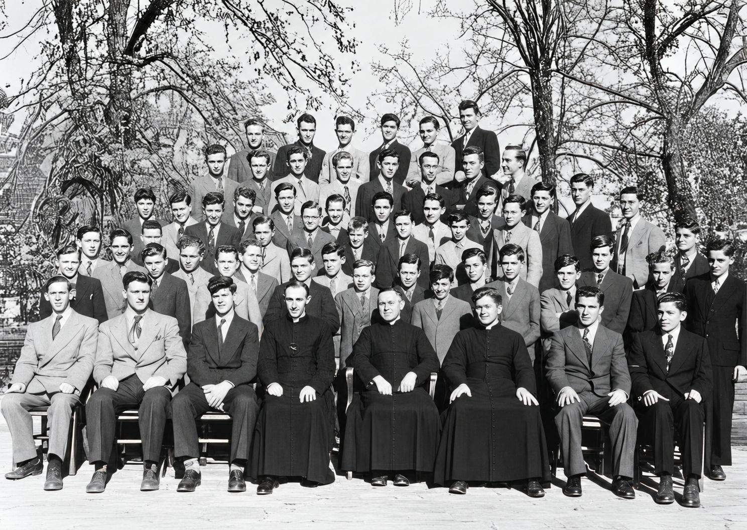 Groupe en 1947-1948